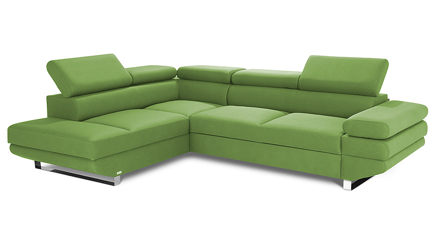 AVANTI nowoczesny narożnik w zielonym kolorze