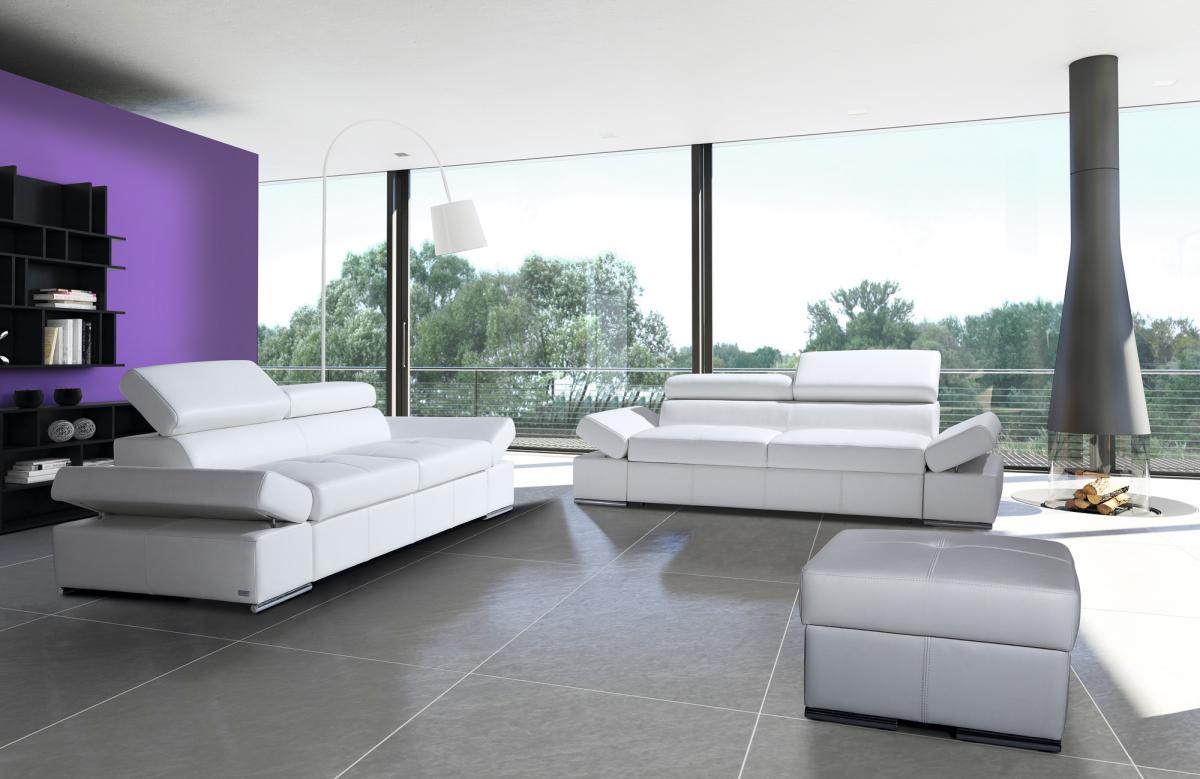 SOFA ZE SKÓRY NATURALNEJ LORENZO SOFA