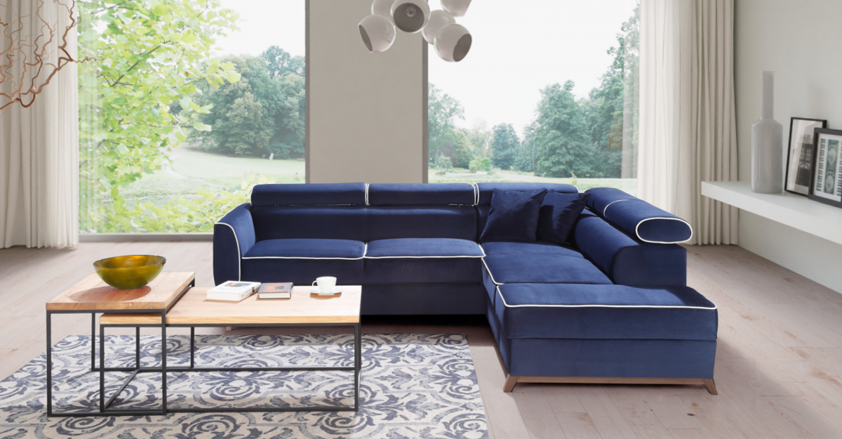 Designerski stolik kawowy LOFT 7013 w eleganckiej aranżacji kolekcji NOVEL. LOFT 7013