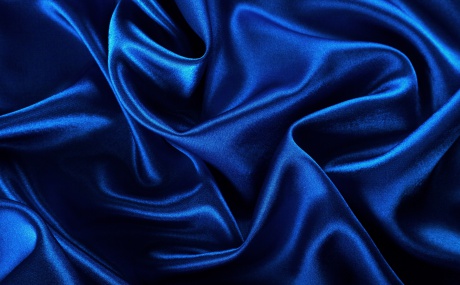 Tkanina velvet w modnym niebieskim kolorze 