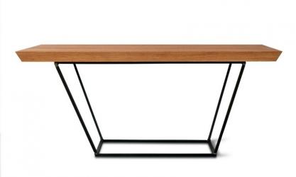 Designerska dębowa ława LOFT 9006