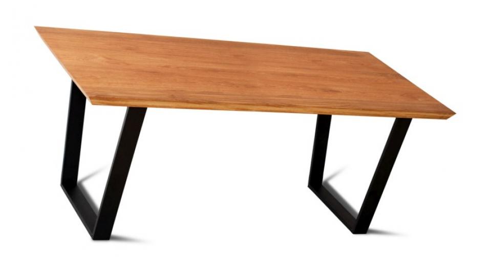 LOFT 9011 - solidny stół w industrialnym stylu.