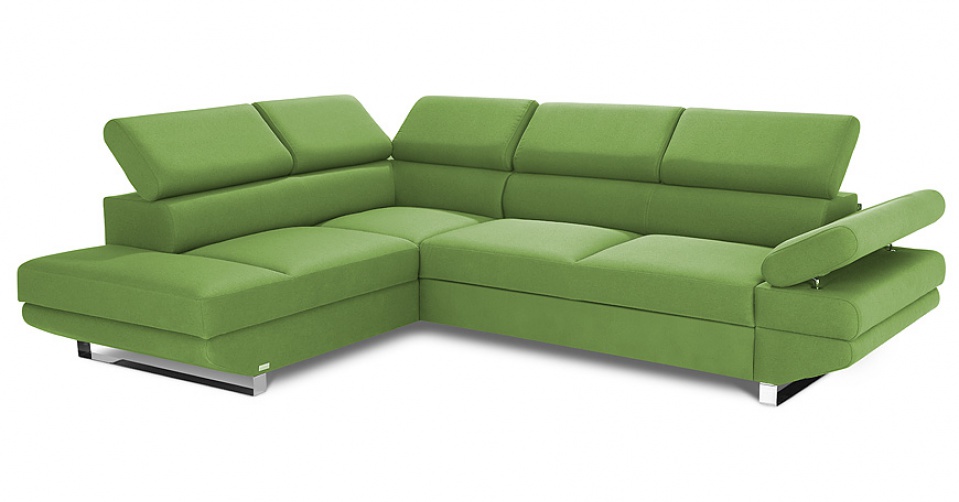 AVANTI REC-2F(P) narożnik prawostronny z regulowanymi zagłówkami.