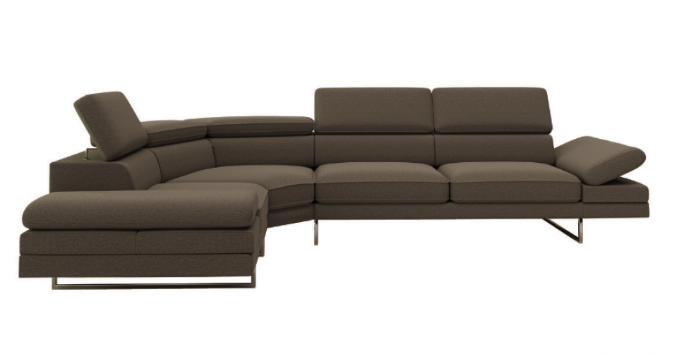 BRUNO posiada regulowane kilku stopniowo zagłówki.