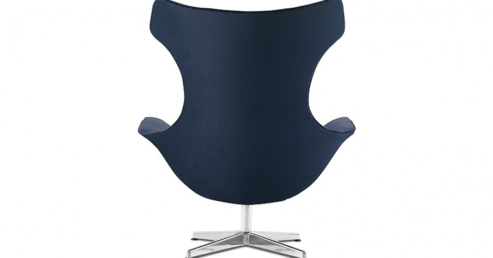 MIRASOL designerski fotel w tkaninie velvet NAPOLI