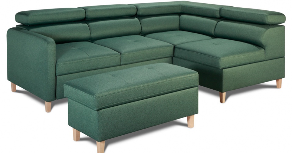 Mobilna pufa - dostawka jest wartością dodaną kolekcji.