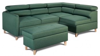 Mobilna pufa - dostawka jest wartością dodaną kolekcji.