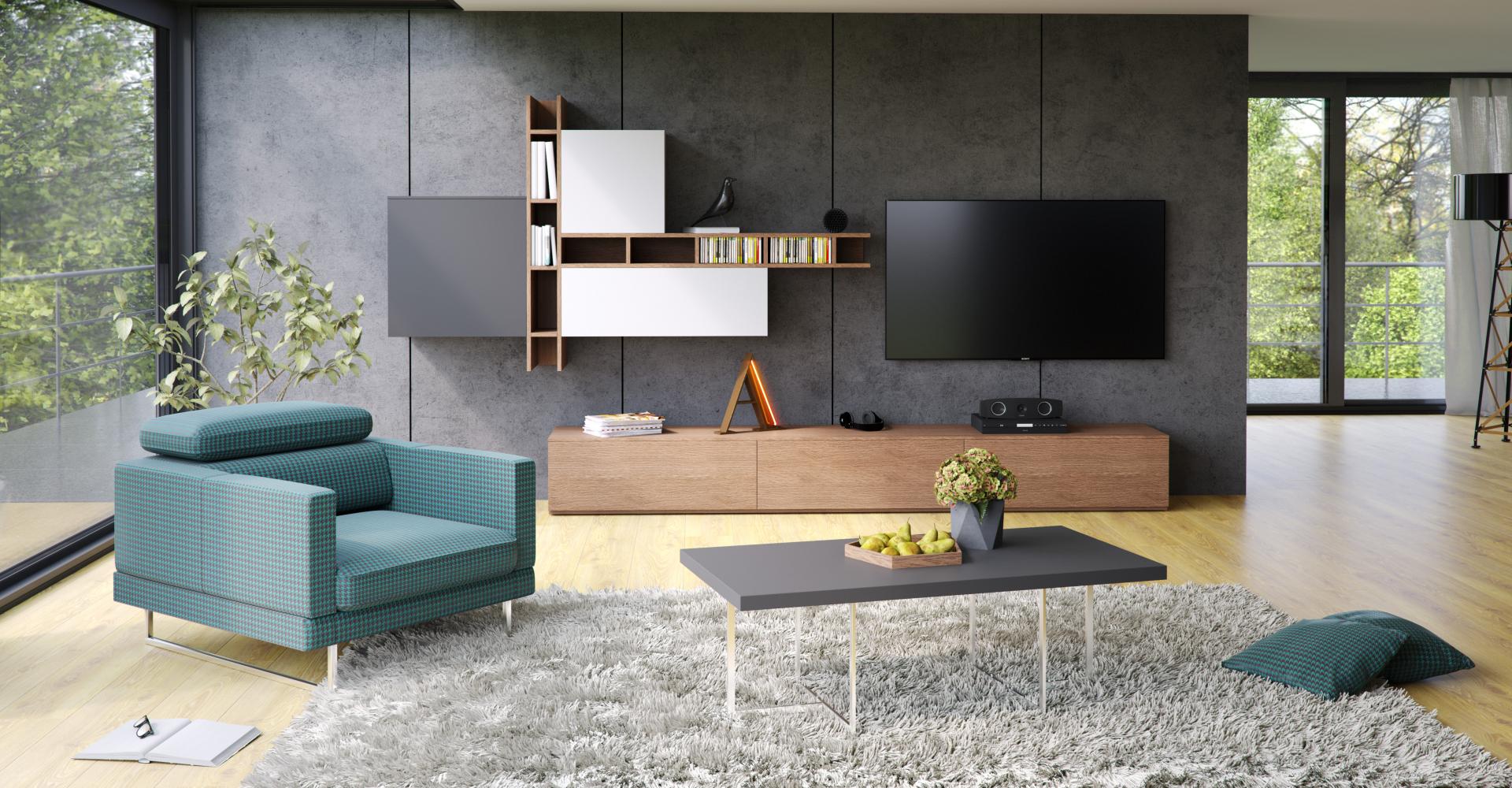 Preferowane obicia dla BRUNO to nowoczesna i ekskluzywna, a przy tym fantazyjna włoska